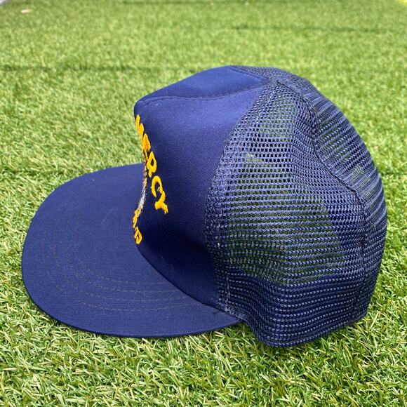 USNS Mercy T-AH 19 Navy Military Vintage Trucker Hat - Picture 2 of 3